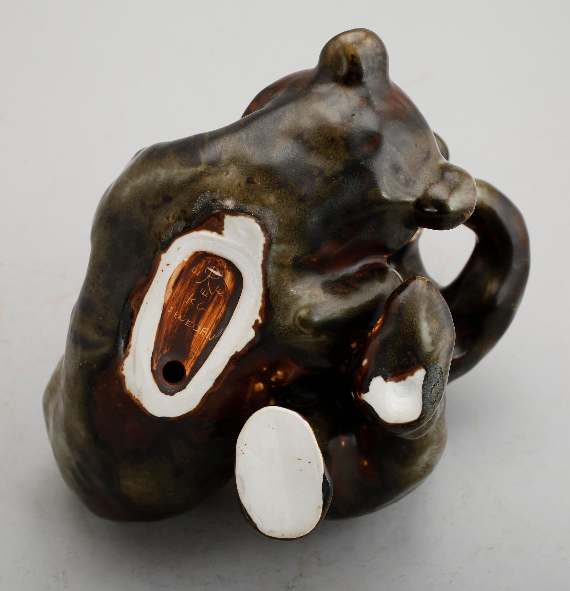 SKULPTUR, stengods, Karl Grössl, Rörstrand.