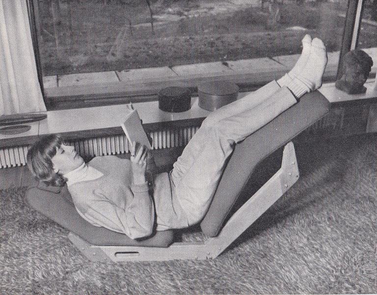 Ilmari Tapiovaara, vilstol "Dolphin chair" Skanno tidigt 1960-tal.