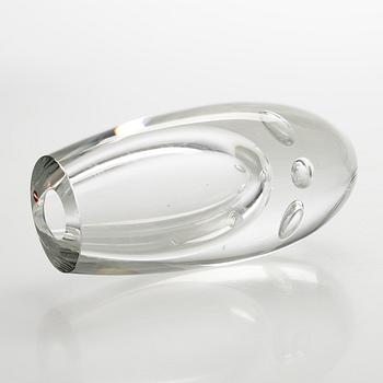 Timo Sarpaneva, glasskulptur, "Claritas", signerad Timo Sarpaneva Iittala 1984 C2076.