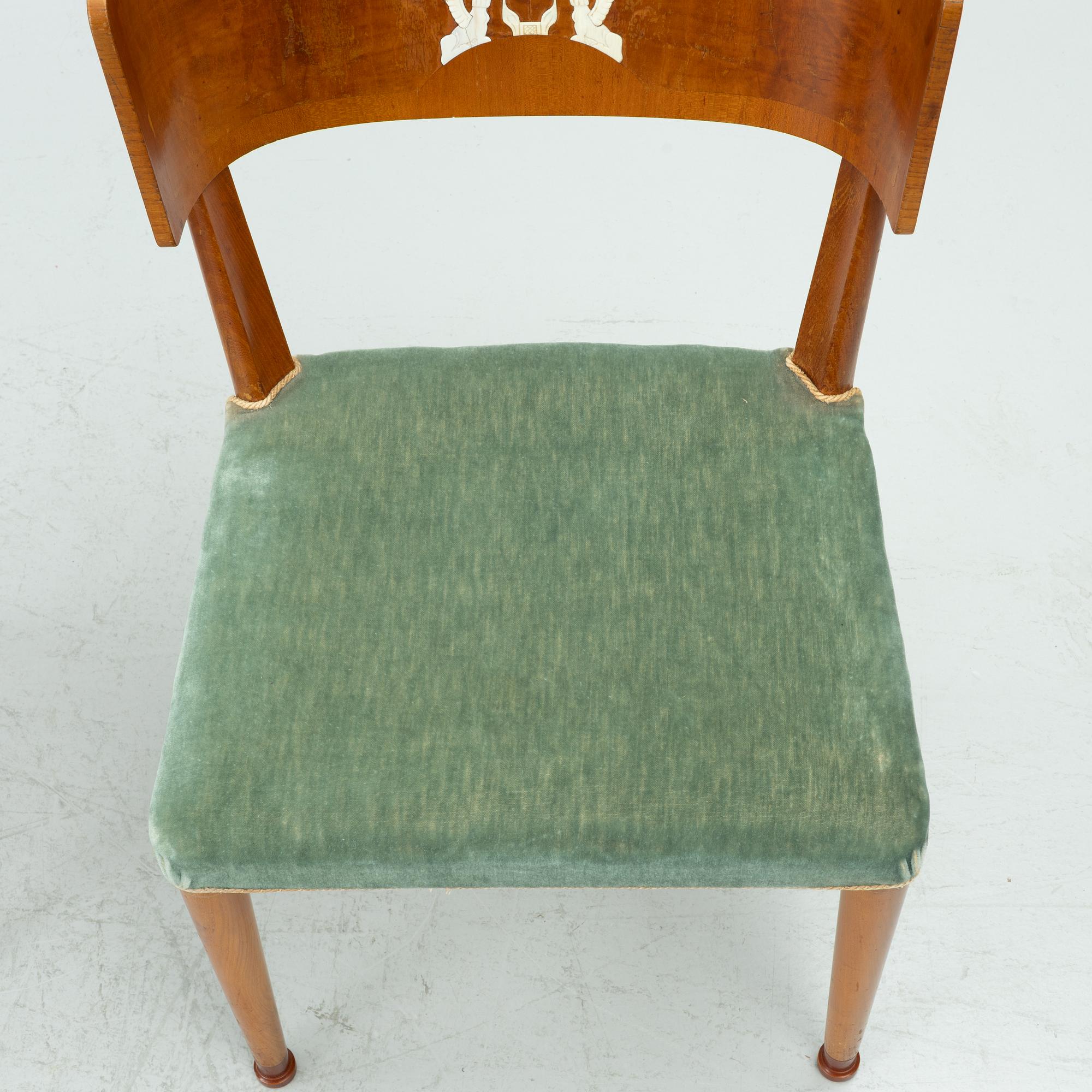 Chairs, 6 pcs, Swedish Grace, 1920s.