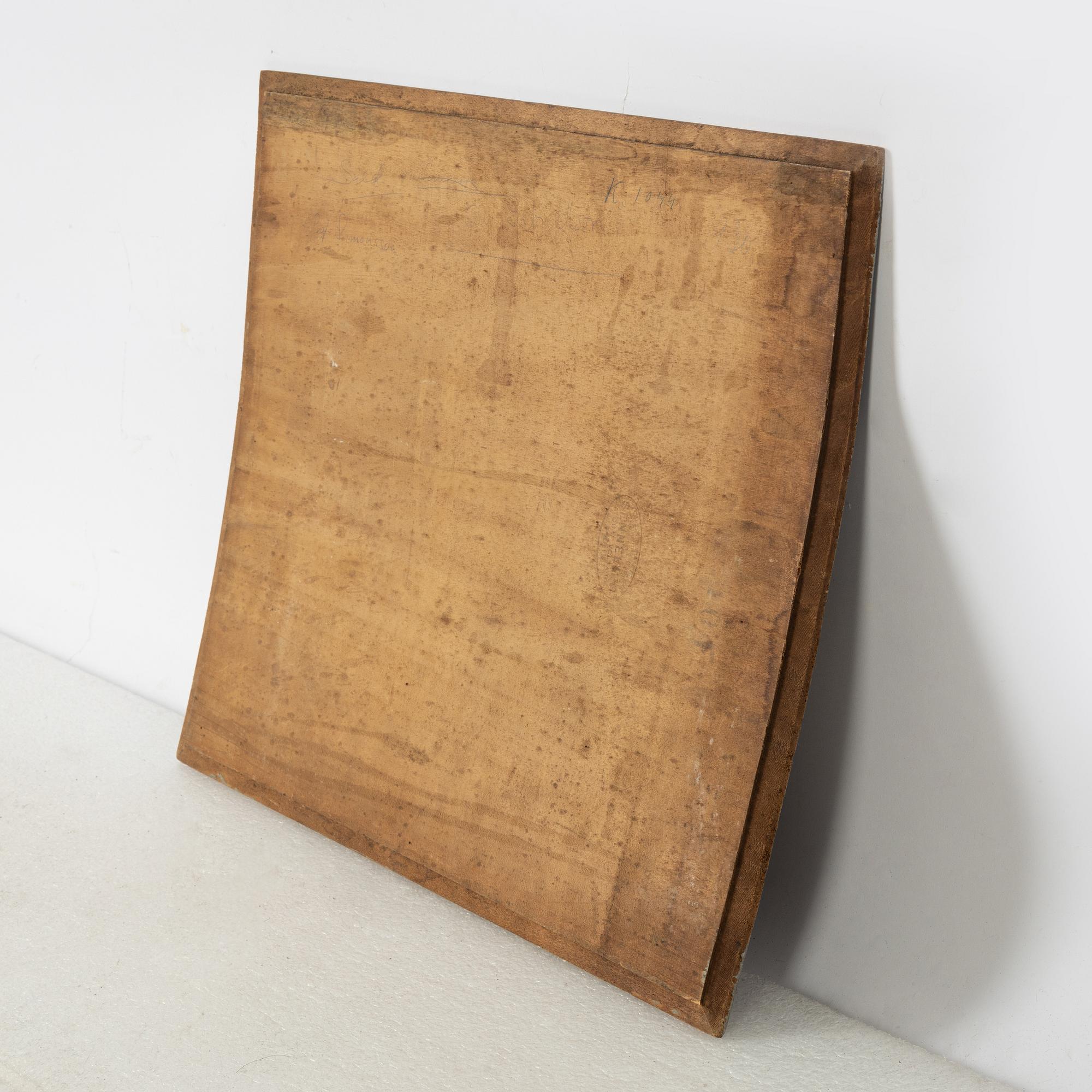 Siri Rathsman, olja på pannå, signerad.