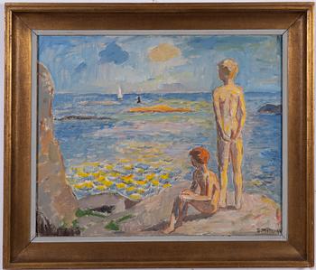 Sigurd Möller, At the coast.