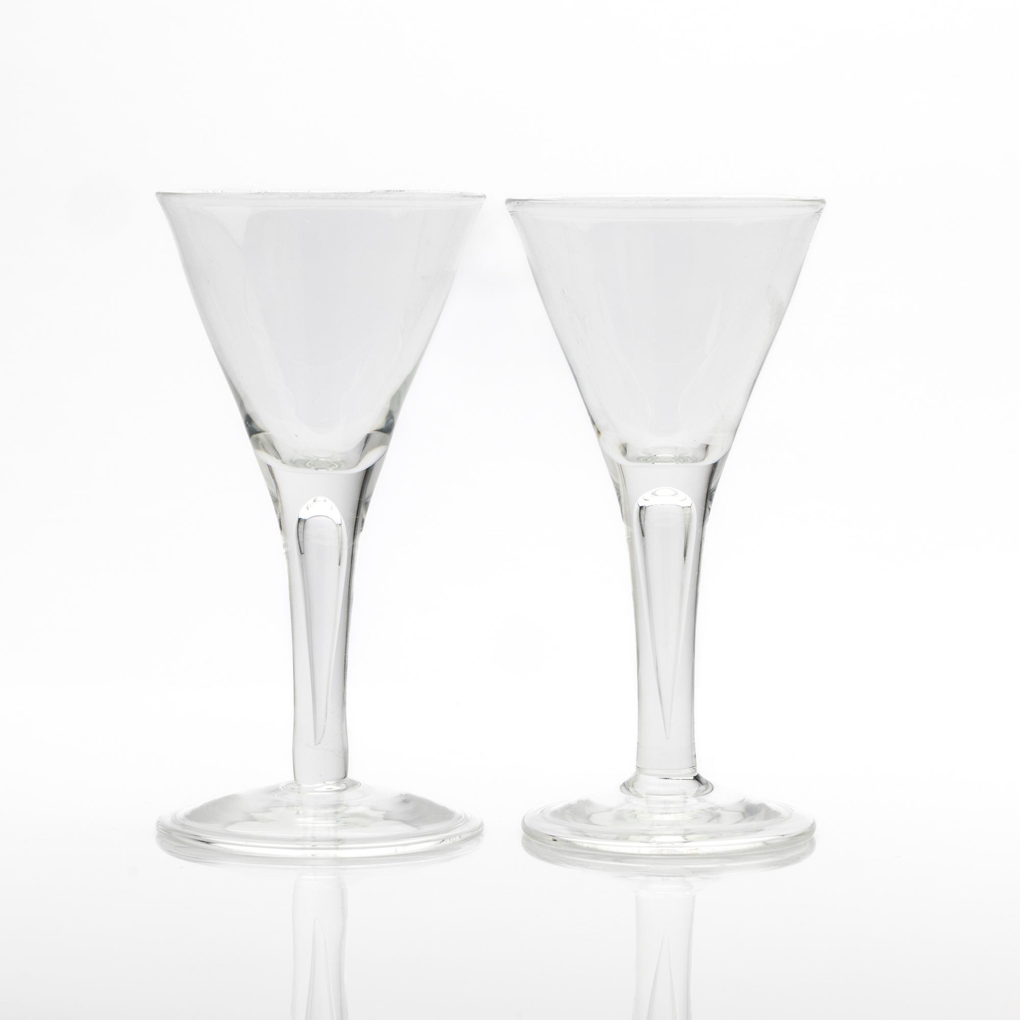 White wine glasses, 11 pieces, "Unicorn", from IKEA's 18th-century series, 1990s.