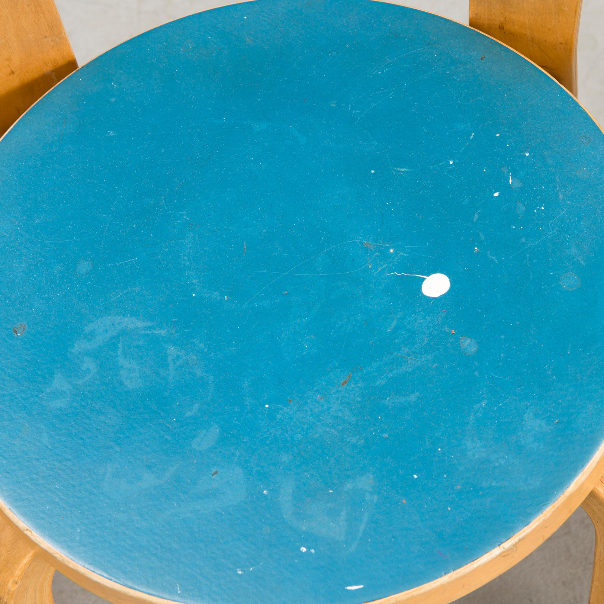 A pair of mid-20th Century chairs and a children's chair from the 1970s, for Artek.