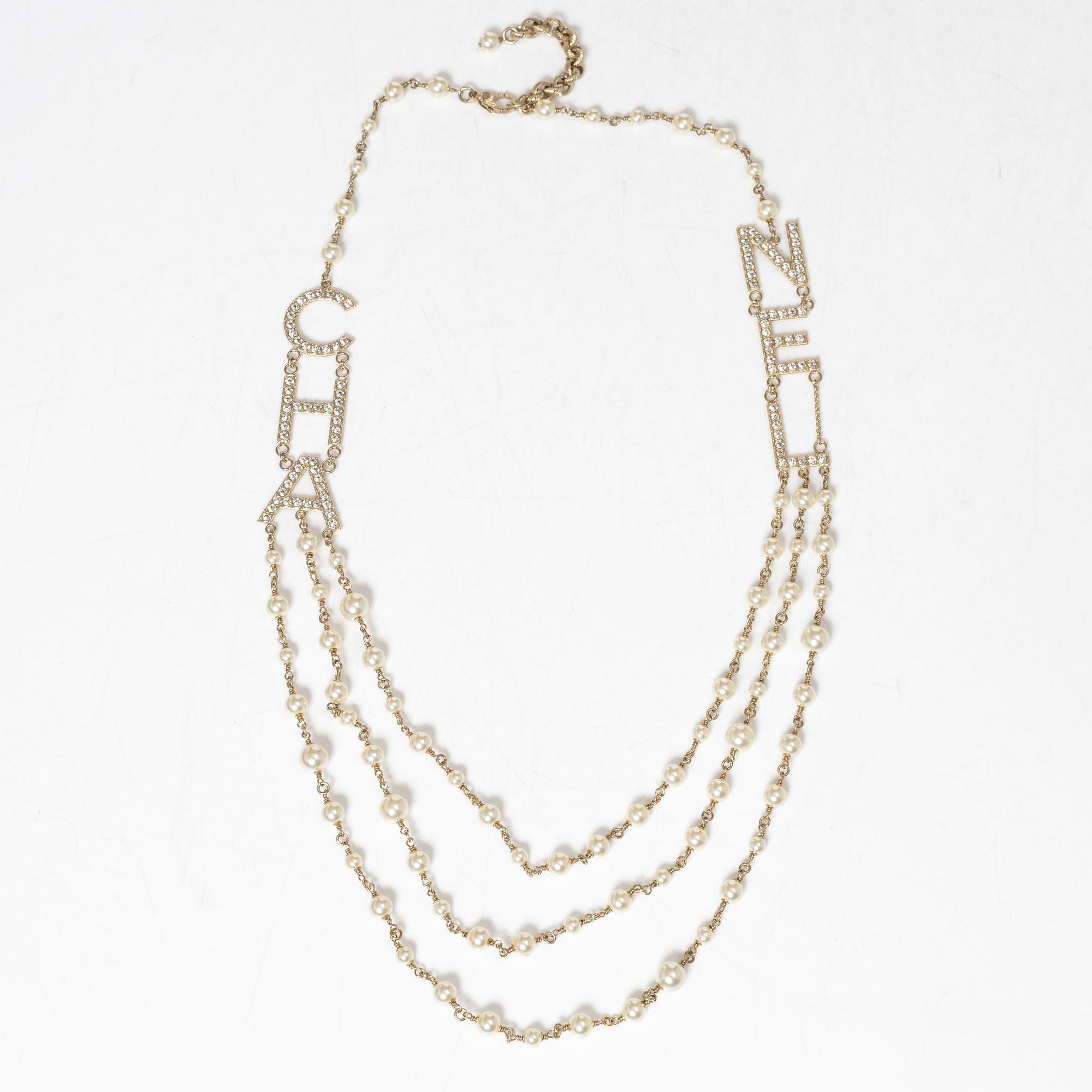 Chanel, necklace, "The Letters Necklace".