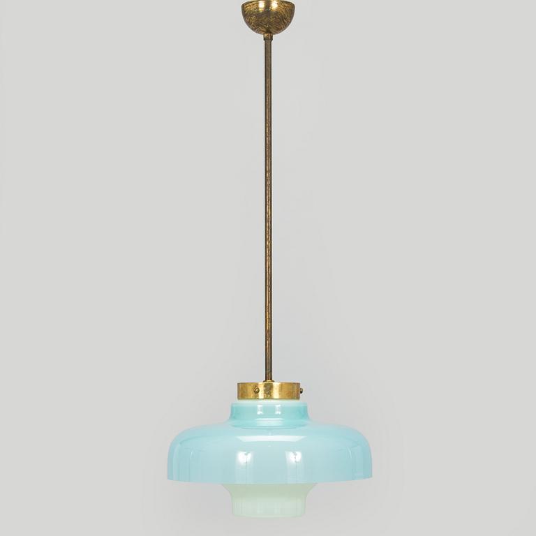 Paavo Tynell, taklampa, beställningsarbete, Taito, 1940.