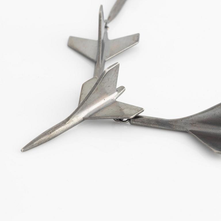 Erik Tidäng, necklace, sterling silver.