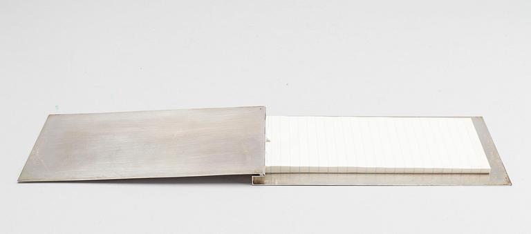 WIWEN NILSSON, blockhållare, silver, i etui,  Lund 1939,
