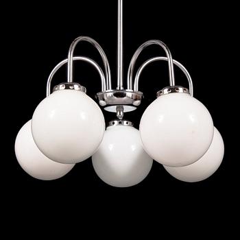 A 1960's "Bridge" 019433 A/3 pendant light.