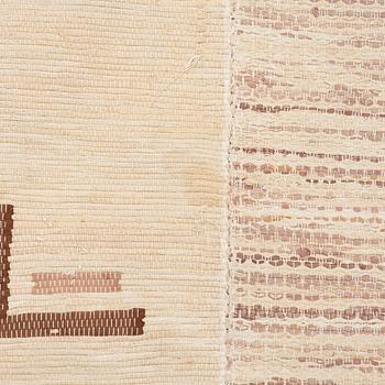 A 1920''s Swedish rag rug, c. 445 x 198 cm.