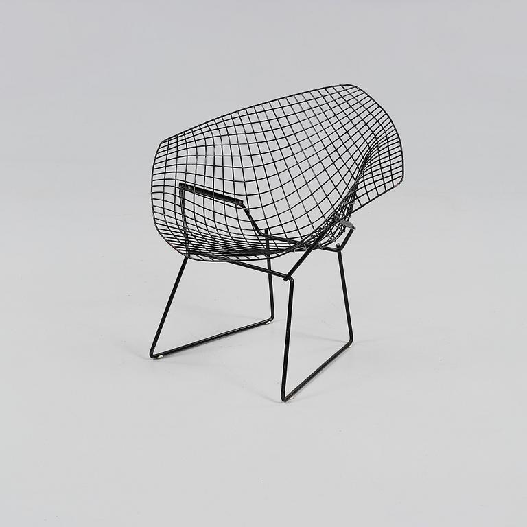 FÅTÖLJ, "Diamond chair", Harry Bertoia, 1900-talets tredje kvartal.