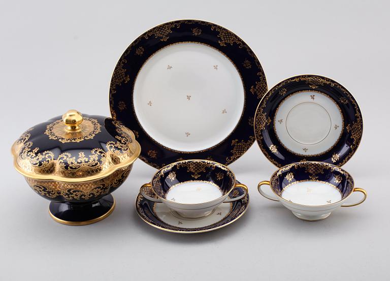 SERVISPORSLIN, 25 delar, Rosenthal.