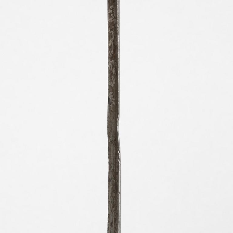 A Swedish infantry officer's sword, first half of the 19th Century, with scabbard.