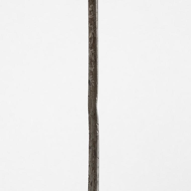 A Swedish infantry officer's sword, first half of the 19th Century, with scabbard.