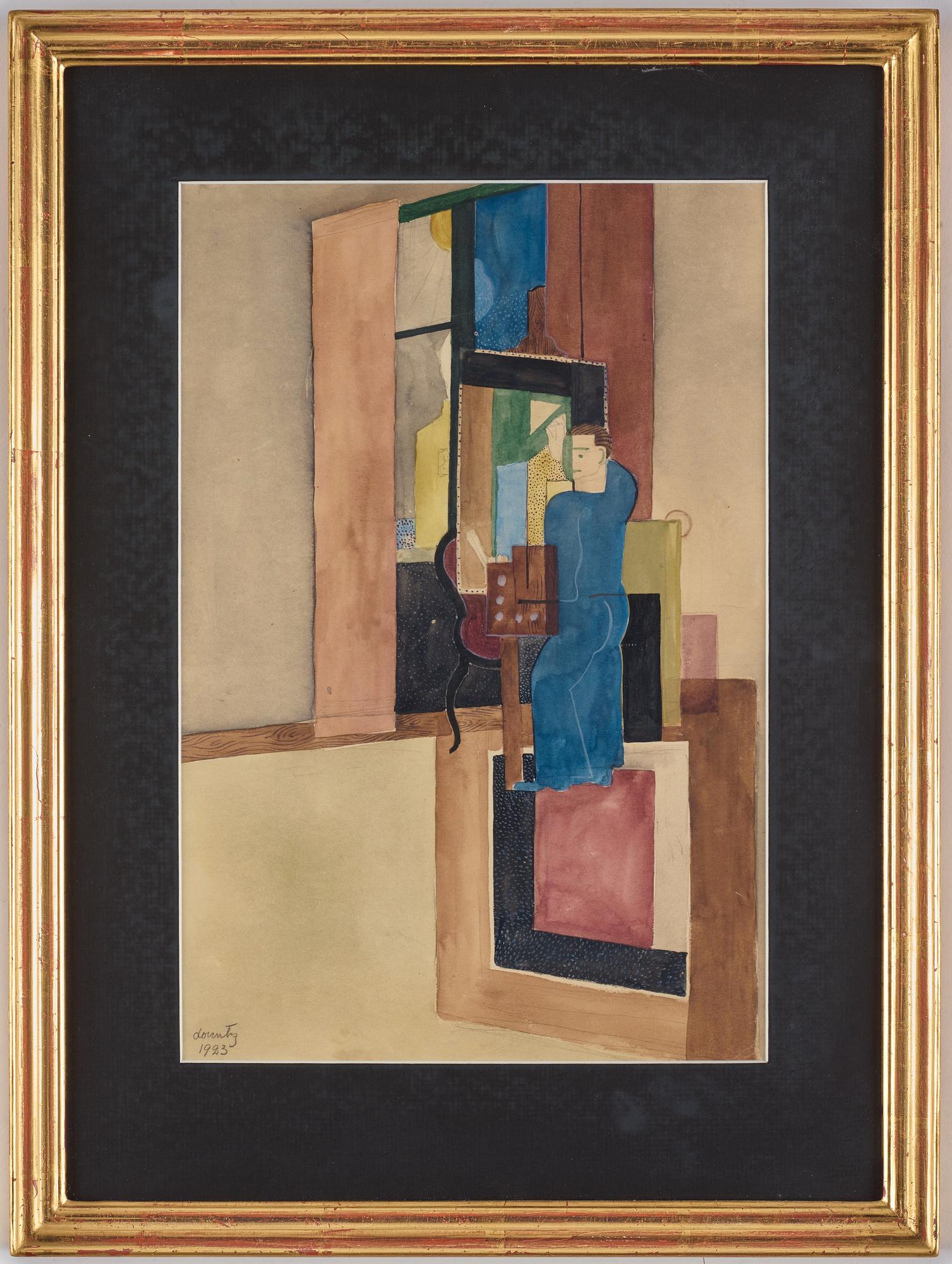 Waldemar Lorentzon, "I ateljén II".