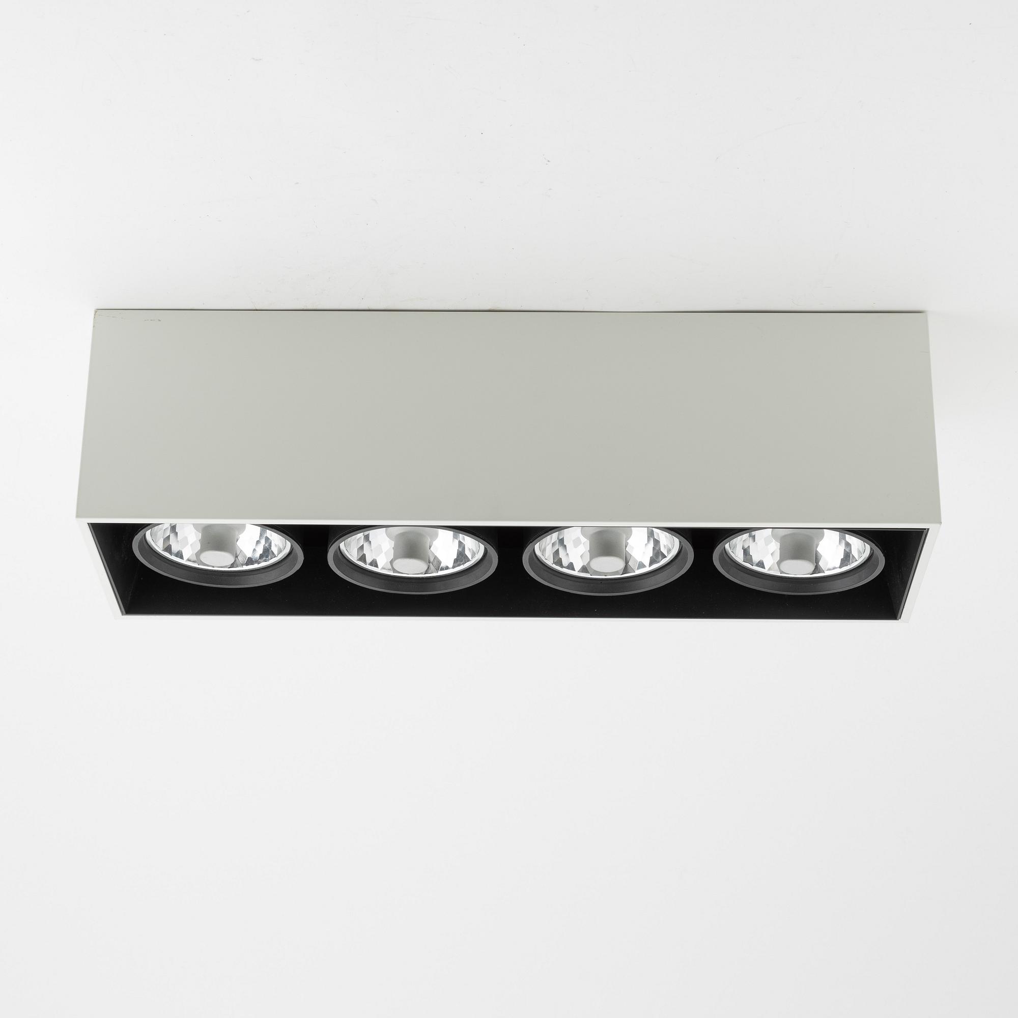 Flos, ceiling light, "Compass Box", 2000s.