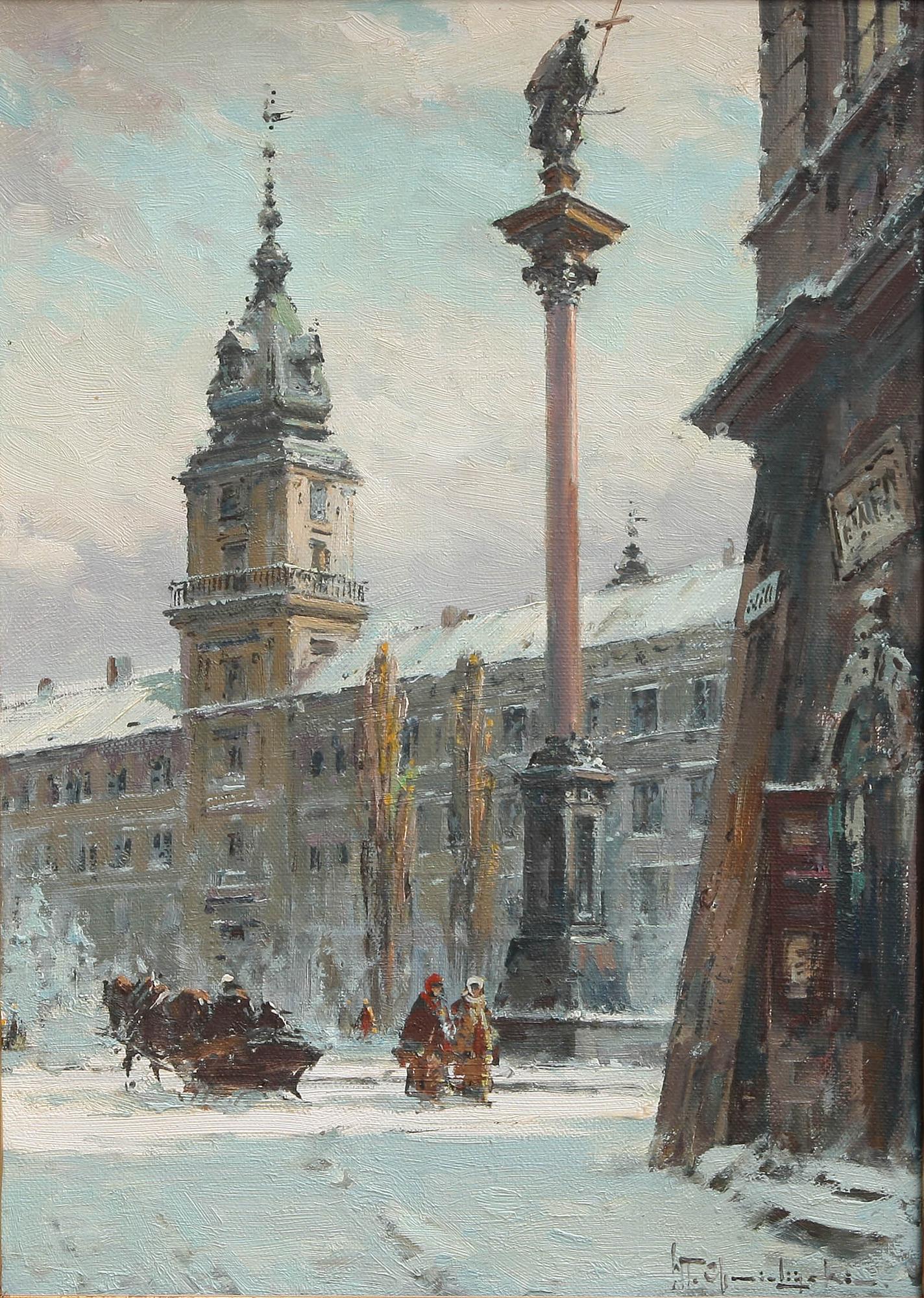 WLADYSLAW CHMIELINSKI, olja på duk, sign.