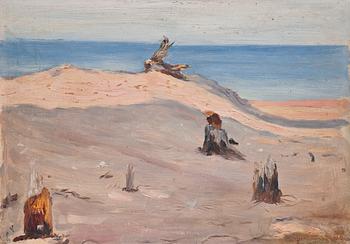212. Hugo Simberg, HIEKKADYYNEJÄ.
