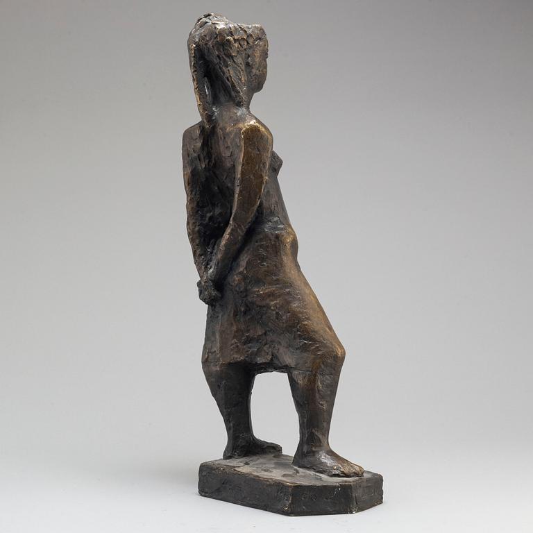 WILLY GORDON, sculpture, bronze, signed 3/10.