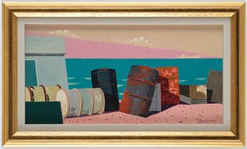 Waldemar Lorentzon, "Vid Fiskehamnen",.