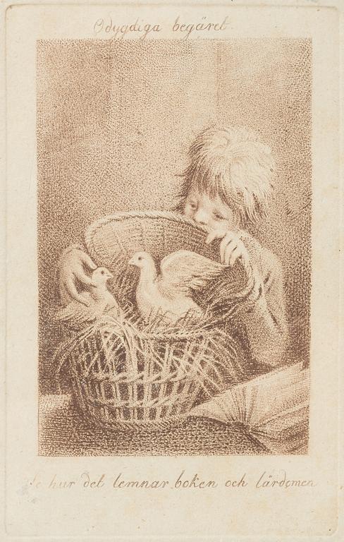 Elias Martin, Engravings, 8 pcs.