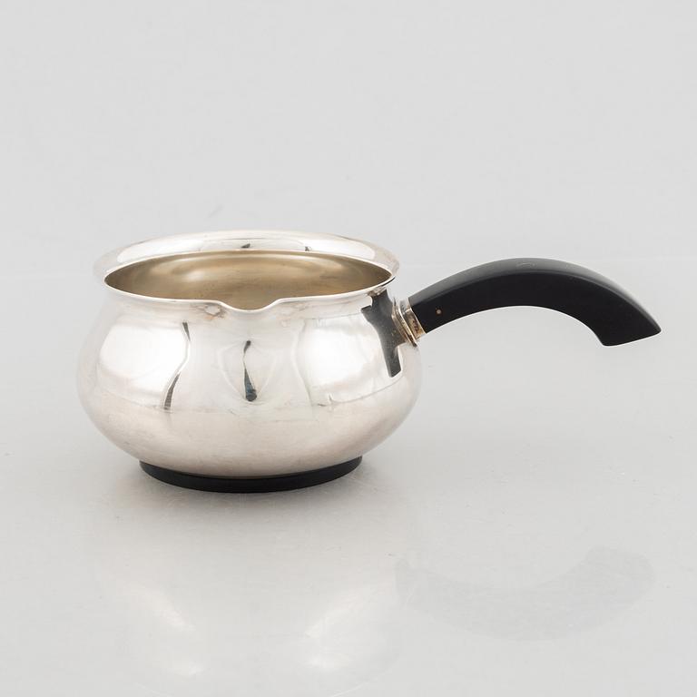 A Danish Silver Sauce Pan, mark of AF Rasmussen, Aarhus, around the mid-20th Century.