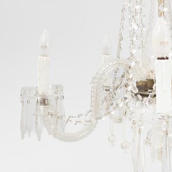 A Venetian style chandelier, early 20th century.