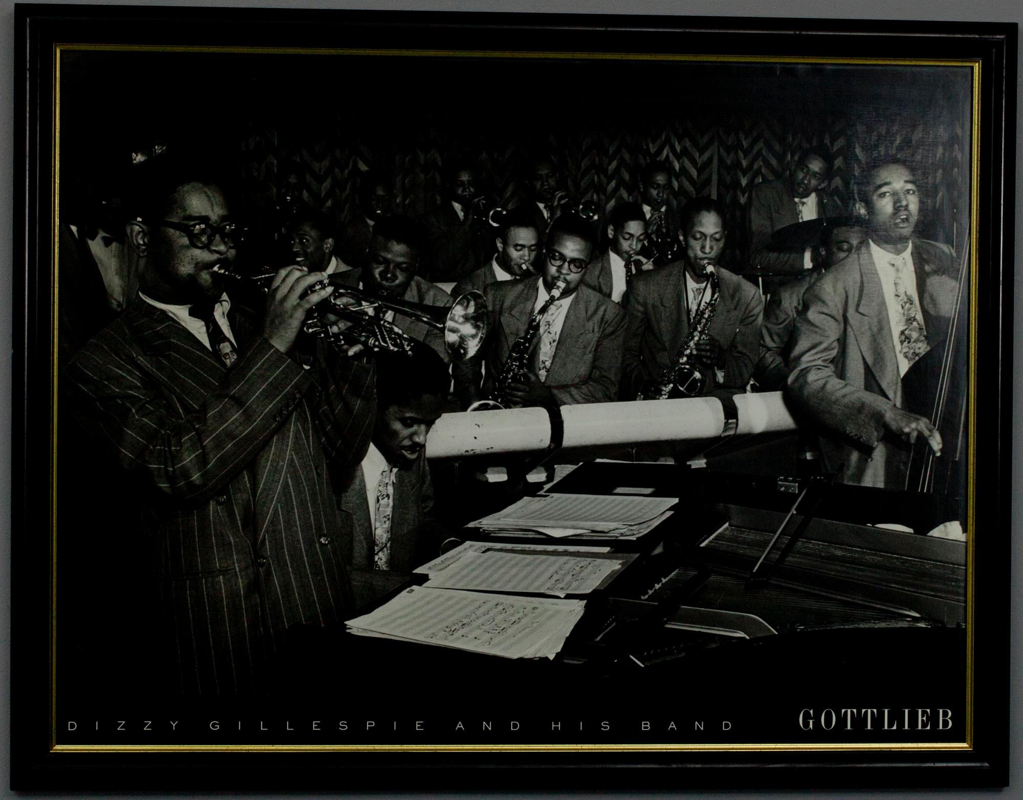 AFFISCHER, 3 st, Adolf Gottlieb, jazzaiheisia, 1900-luvun loppupuoli.