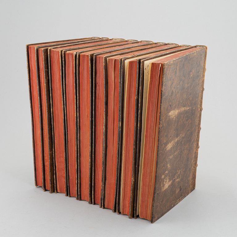 With 248 engraved plates relating to religious costumes and ceremonies, including distant lands such as China, 9 vols.
