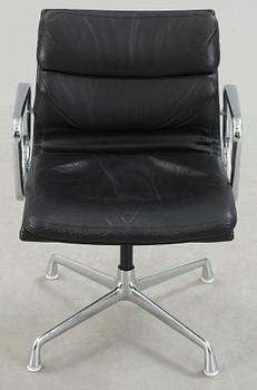 A Charles & Ray Eames 'Soft Pad Chair', Herman Miller, USA.