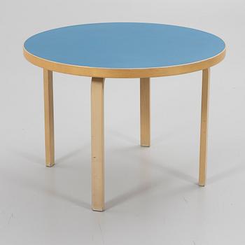 Alvar Aalto, dining table, model 90A, Artek, Finland.