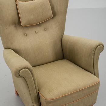 FÅTÖLJ, 1940/50-tal.