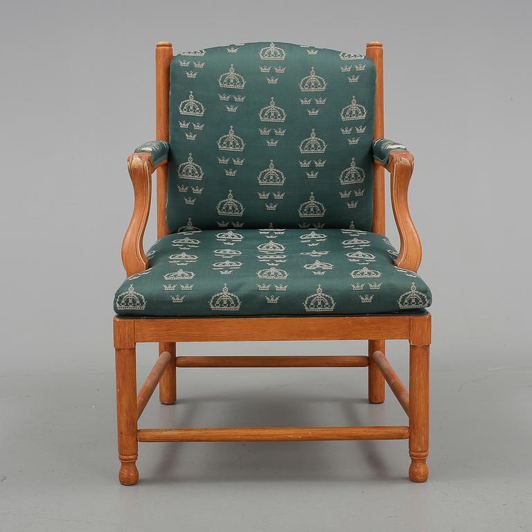 FÅTÖLJ, sk Gripsholmsmodell. 1900-tal.