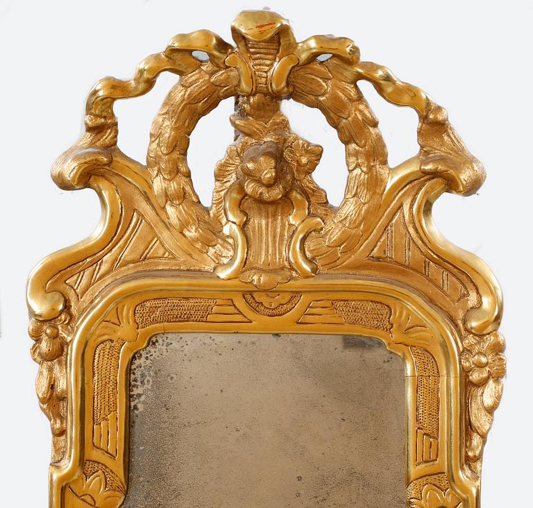 A 18th century mirror.