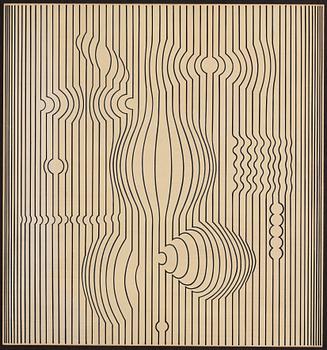 Victor Vasarely, "MANIPUR".