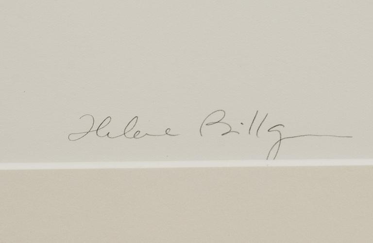 HELENE BILLGREN, färglitografi, signerad och numrerad 94/360.