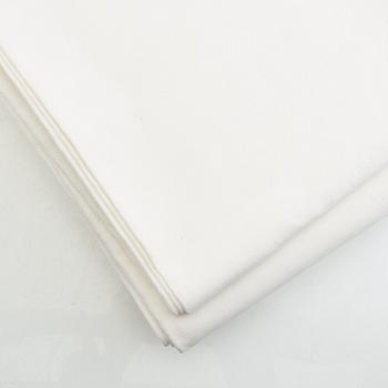 Tablecloths, 3 pcs, and napkins, 12 pcs, damask, first half/mid 20th century.