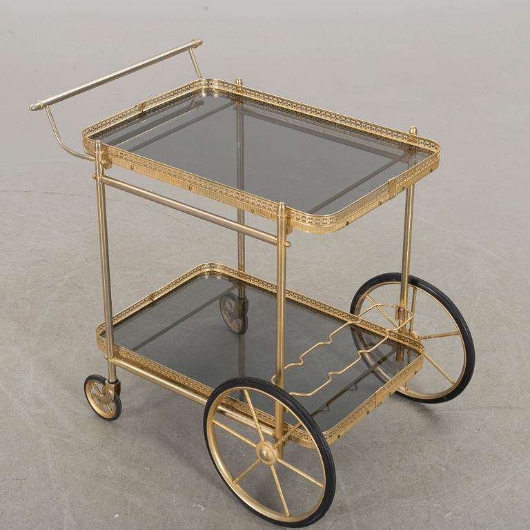 A second half of the 20th century tea trolley.