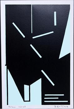 OLLE BAERTLING, färgserigrafi, sign och numr 46/300.