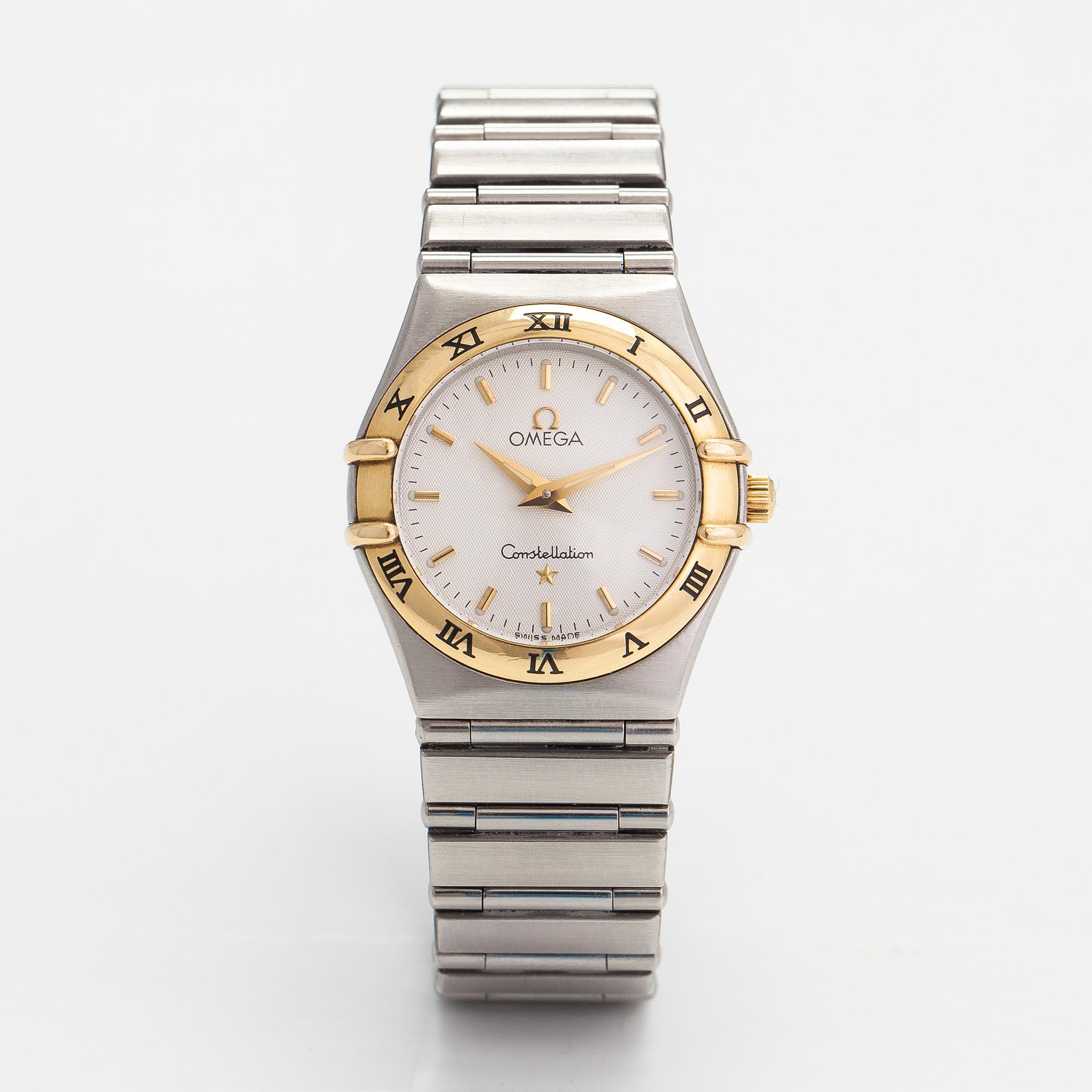 Omega, Constellation, armbandsur, 25 mm.