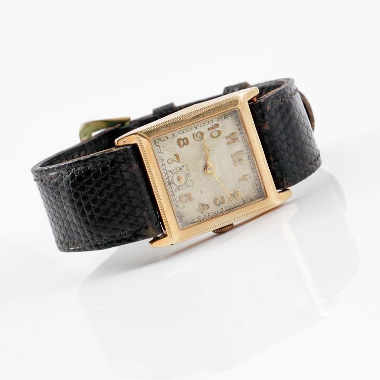 ARMBANDSUR, 14K guld, 1900-talets första hälft.