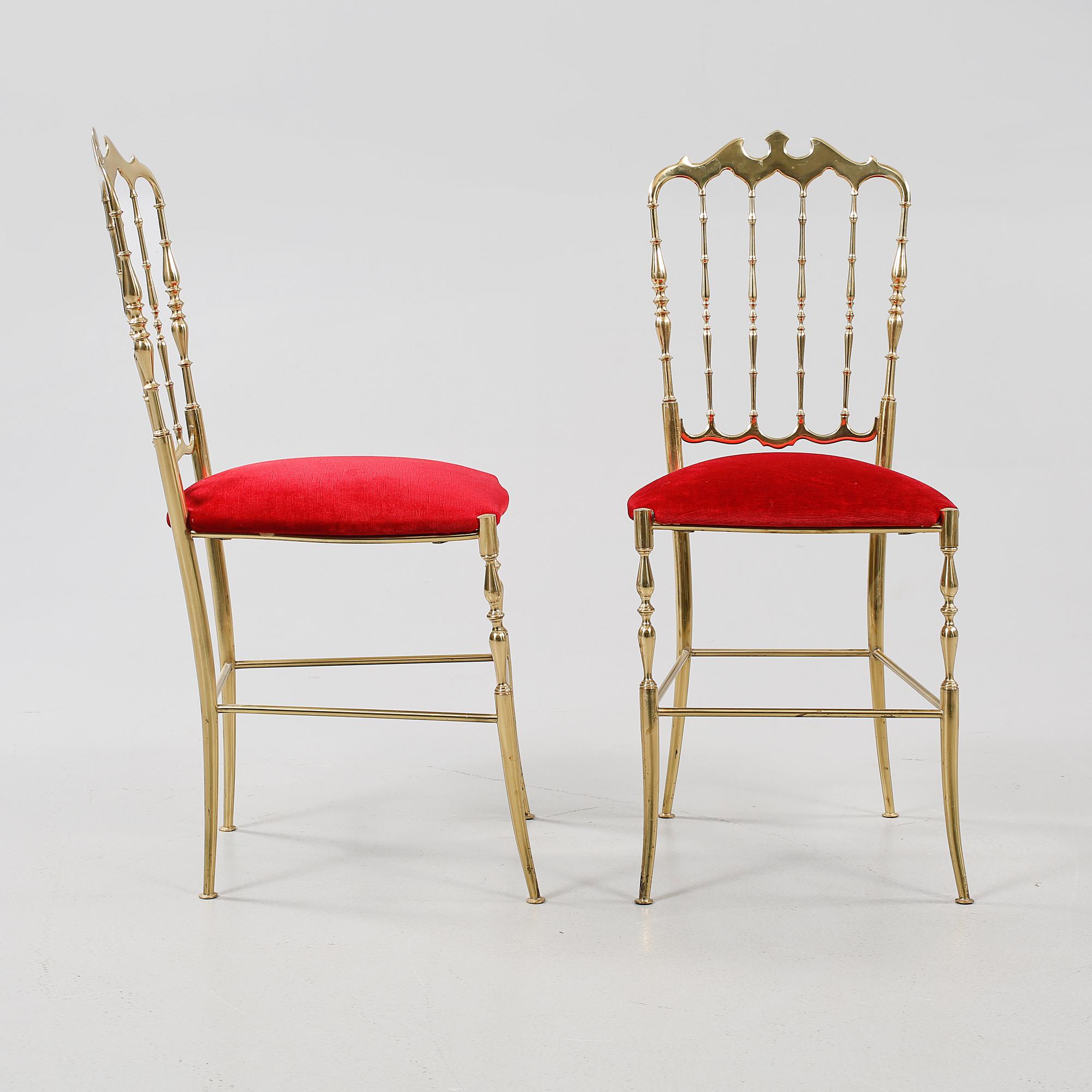STOLAR, ett par, Chiavari, Italien, 1900-talets andra hälft.