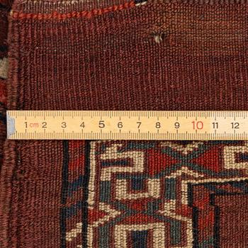 An antique Yomud Torba, West Turkmenistan, c. 86 x 44 cm.