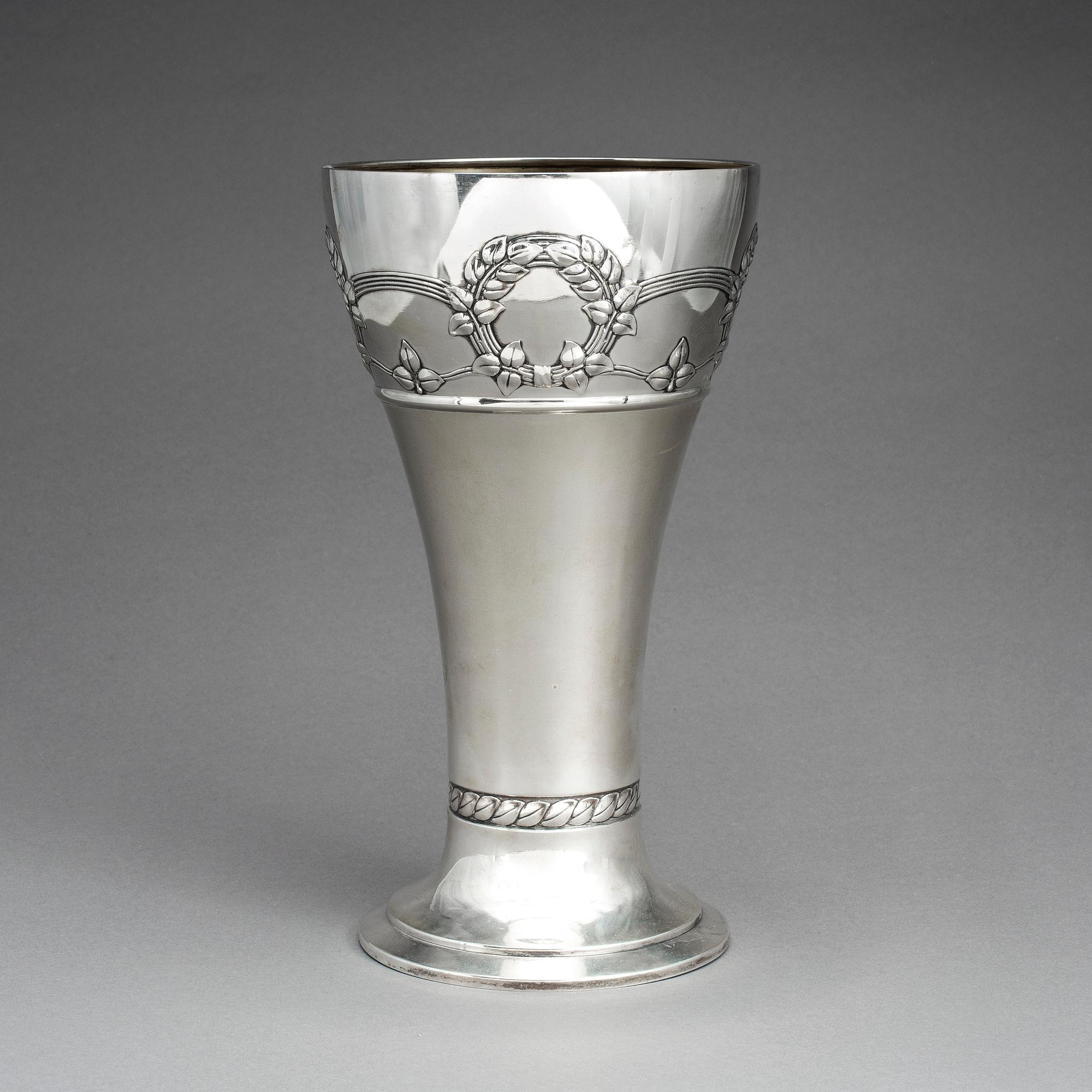 POKAL/VAS. silver, GAB Stockholm 1907.