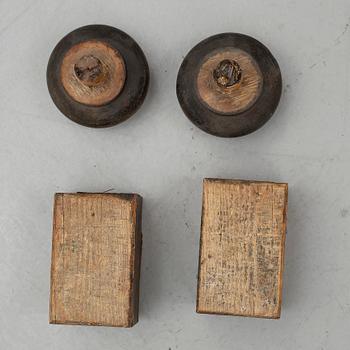 BOKSKÅP, nyrenässans, 1800-talets andra hälft.