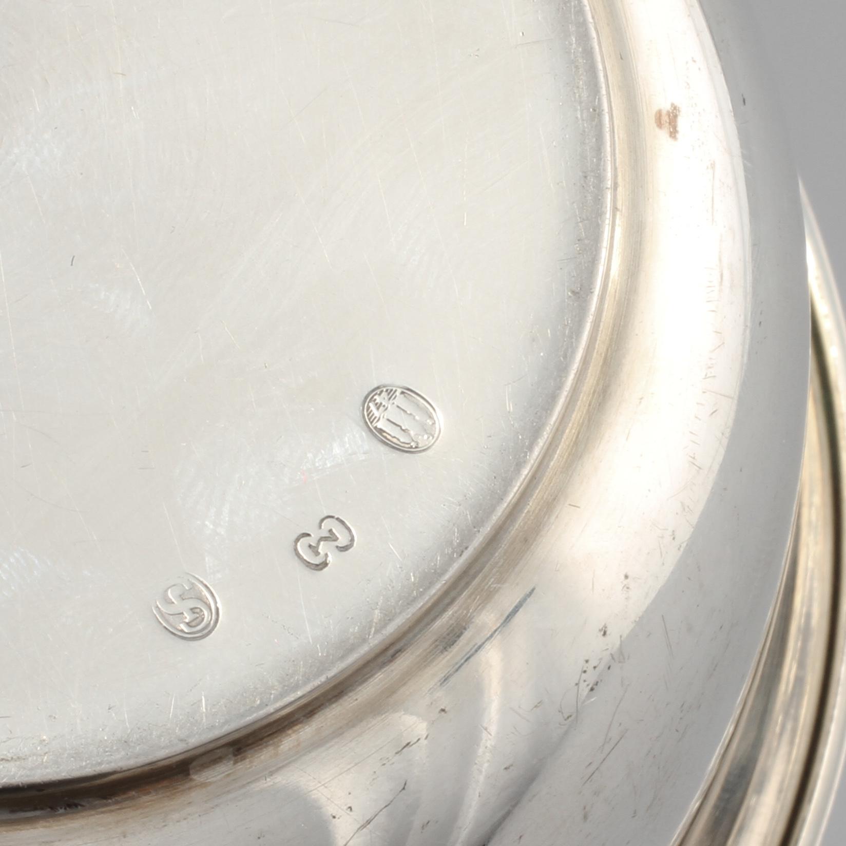 KAROTT, silver, kontrollmästare Johannes Siggaard  Danmark, 1947. Vikt 145 g.