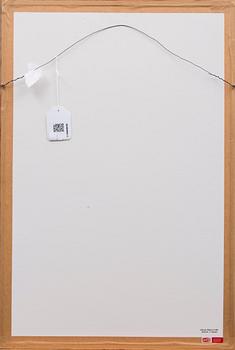 INA COLLIANDER, etsning, signerad, daterad 12/100.