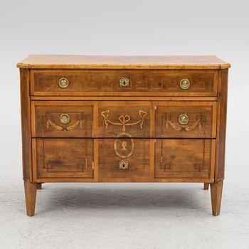 Byrå, tillskriven Jonas Westring (snickarmästare i Gränna 1798-1828), Gustaviansk.