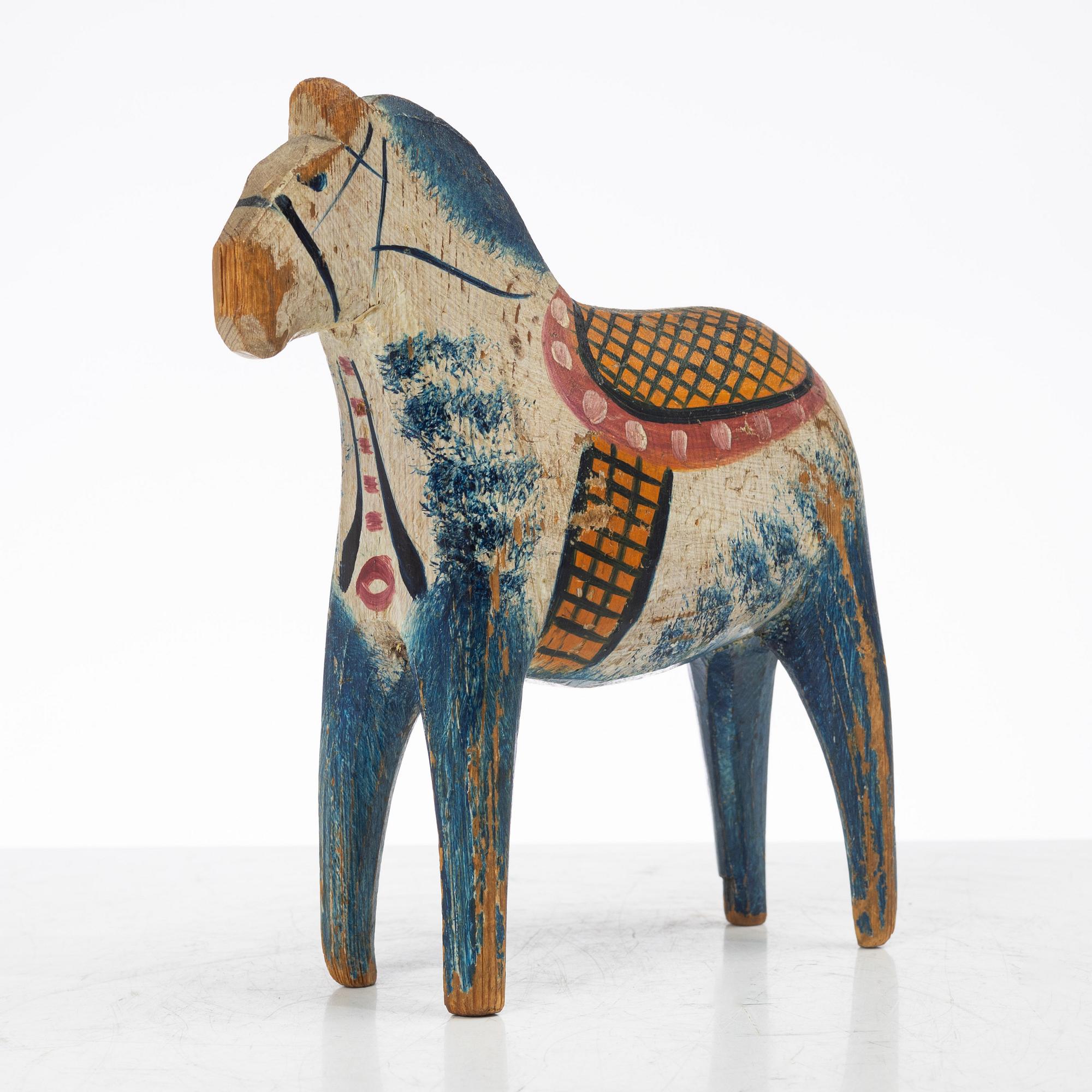 Karl Hvit, Dala horse, Vattnäs, 1910s/1920s.