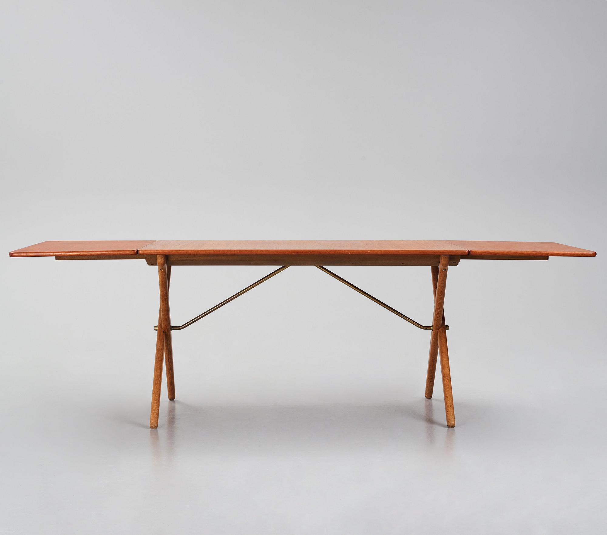 Hans J. Wegner, matbord med klaffar, Andreas Tuck, Danmark 1950-60-tal.